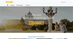Desktop Screenshot of mondial-enterprise.com