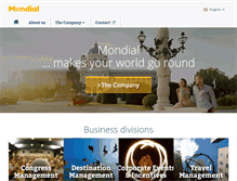 Tablet Screenshot of mondial-enterprise.com
